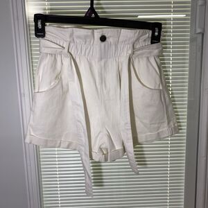 Hyfvs S White Shorts Woman’s has some stains pet & smoke friendly
